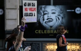 Movilizaci&oacute;n de mujeres en el 8M (archivo) (Alan Monz&oacute;n)