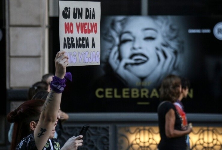 Movilización de mujeres en el 8M (archivo) (Alan Monzón)