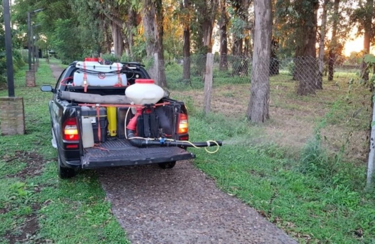 Imagen de "Objetivo dengue": La Comuna de Pav&oacute;n contin&uacute;a con el cronograma de fumigaciones