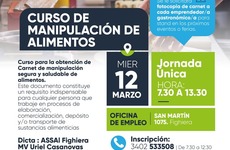 Imagen de Curso de manipulación segura de alimentos en Fighiera