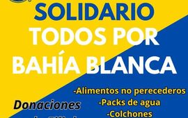 Imagen de Campa&ntilde;a solidaria en Arroyo Seco: Central recolecta donaciones para Bah&iacute;a Blanca