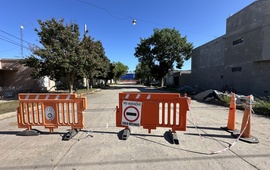 Imagen de Barreras de No Avanzar en Liberato Aguirre y Mitre.