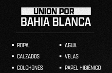 Imagen de Unión se suma a los Bomberos Voluntarios para ayudar a Bahía Blanca.