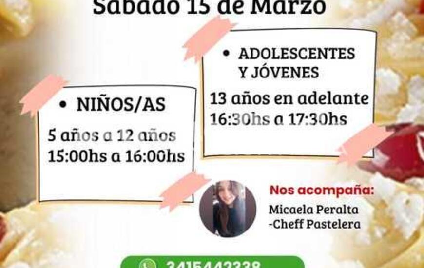 Imagen de Taller de Roscas de Pascua en Pueblo Esther: una propuesta dulce para grandes y chicos