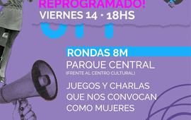 Imagen de El 14/03, 2da jornada por el '8M' en el Parque Central.