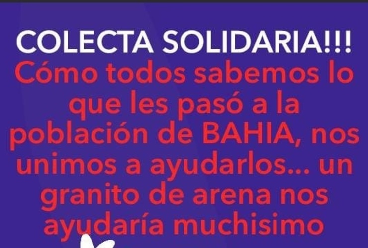 Imagen de Por Bahía Blanca: Vecinos de Fighiera y Empalme se suman con campaña solidaria