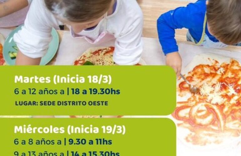 Imagen de Nueva edici&oacute;n de los talleres "Manos en la Masa" en Alvear