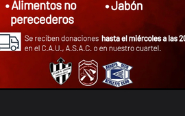 Imagen de C.A.U. y A.S.A.C. se unen a Bomberos Voluntarios en la Campa&ntilde;a Solidaria para Bah&iacute;a Blanca.