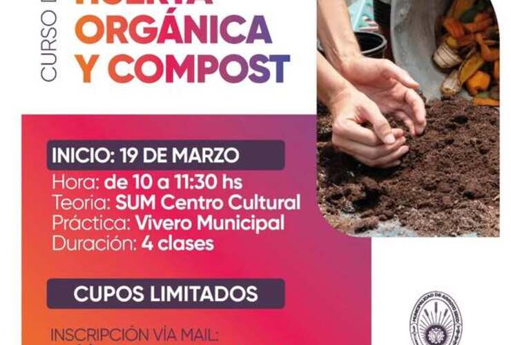 Imagen de Curso de Huerta Orgánica y Compost