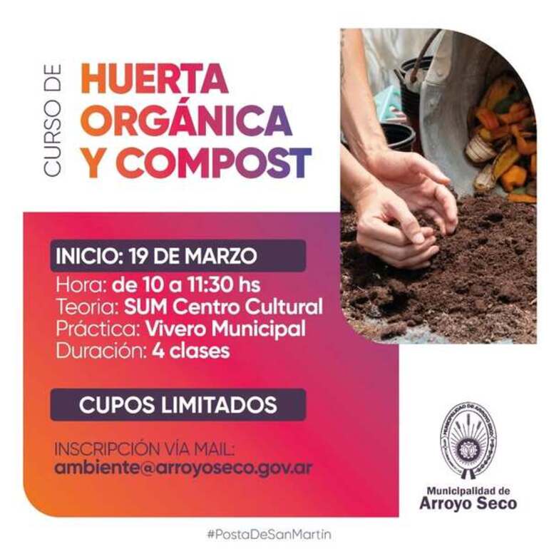 Imagen de Curso de Huerta Orgánica y Compost