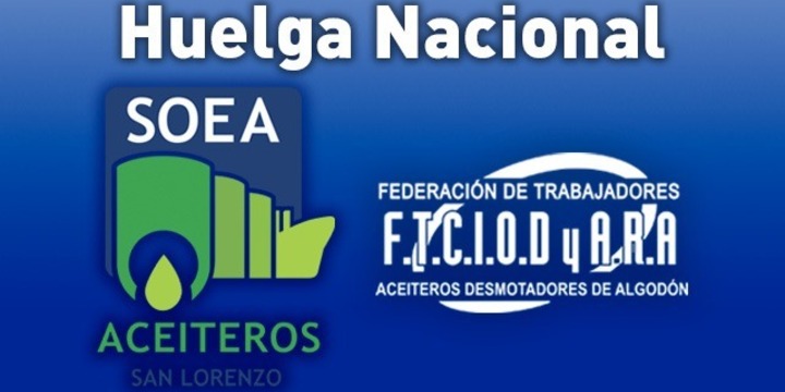Imagen de Huelga Nacional ante la represión contra los trabajadores aceiteros de Explora