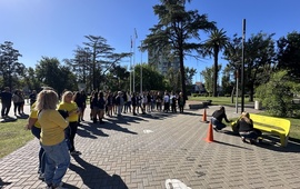 Imagen de Marzo Amarillo: Hoy D&iacute;a Mundial de la Endometriosis y acto en la plaza 9 de Julio.
