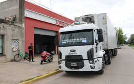 Ayer un camión lleno partió a la ciudad bonaerense.