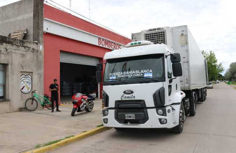 Ayer un cami&oacute;n lleno parti&oacute; a la ciudad bonaerense.