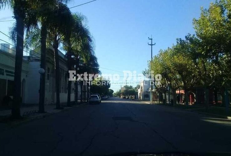 Belgrano y 9 de Julio el 20 de marzo de 2020. Foto: Archivo