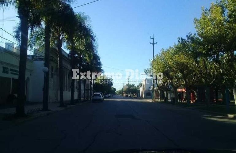 Belgrano y 9 de Julio el 20 de marzo de 2020. Foto: Archivo