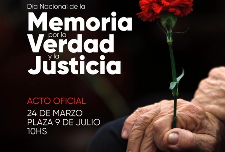 Imagen de Arroyo Seco conmemora el Día Nacional de la Memoria por la Verdad y la Justicia