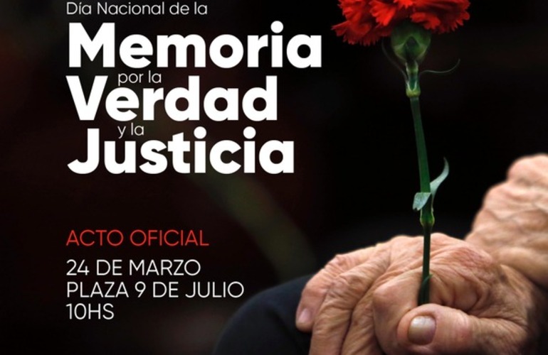Imagen de Arroyo Seco conmemora el D&iacute;a Nacional de la Memoria por la Verdad y la Justicia