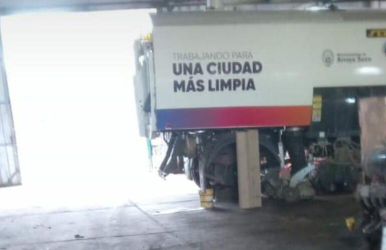 La barredora nueva fue presentada el 20 de febrero.