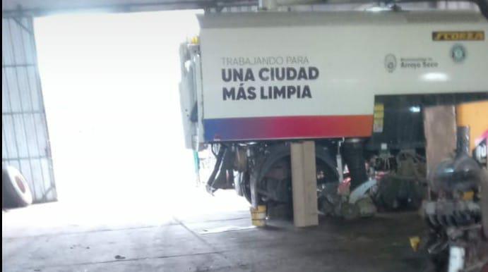 La barredora nueva fue presentada el 20 de febrero.