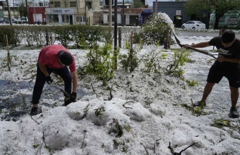 Romina Diez confirm&oacute; que la mitad de los fondos ser&aacute; para Funes, la ciudad m&aacute;s afectada (Alan Monz&oacute;n/Rosario3)