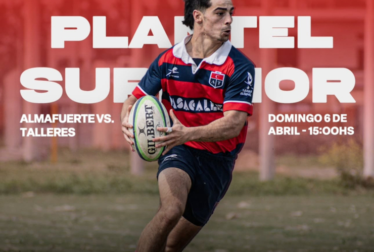 Imagen de Rugby: Talleres ante Almafuerte por la fecha 3