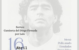 Imagen de El 16/04, Cena en Don Orlando con Lalo Maradona