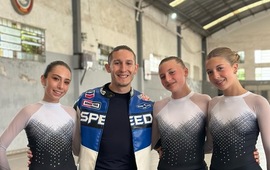Imagen de Patinadoras de Unión, obtuvieron podios y medallas en el 2º Torneo de categoría B