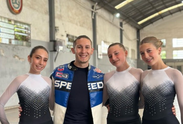 Imagen de Patinadoras de Unión, obtuvieron podios y medallas en el 2º Torneo de categoría B