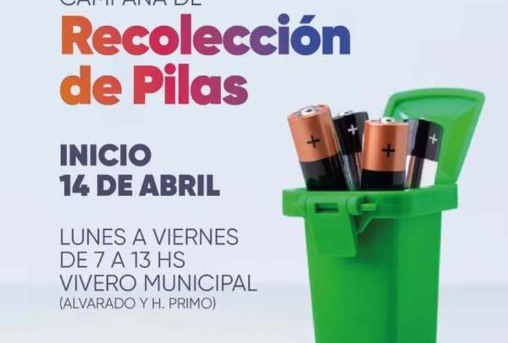 Imagen de Medio Ambiente: Campaña de recolección de pilas