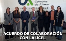 Imagen de La Comuna de Alvear y UCEL firmaron un acuerdo para impulsar el emprendedurismo local