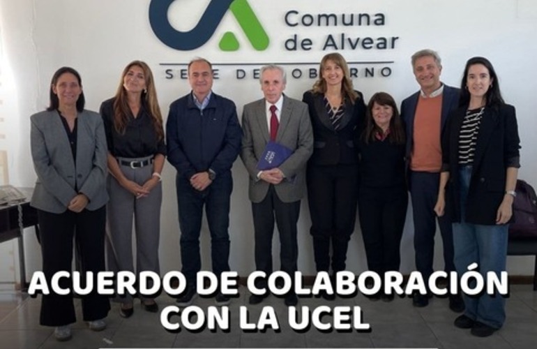Imagen de La Comuna de Alvear y UCEL firmaron un acuerdo para impulsar el emprendedurismo local