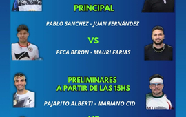 Imagen de Evento exhibici&oacute;n de Pelota Paleta en el Rowing Club