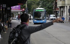 El funcionamiento del transporte le restó fuerza al paro. (Alan Monzón/Rosario3)