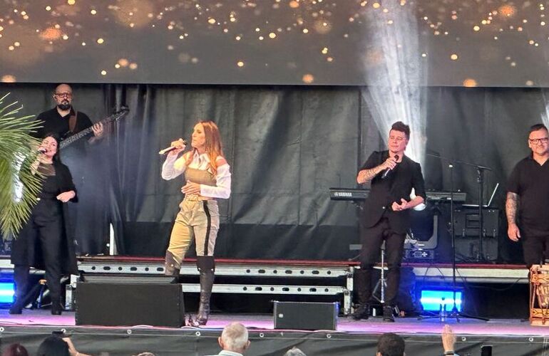 Imagen de La Sole brill&oacute; en el 127&deg; aniversario de General Lagos