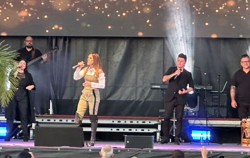 Imagen de La Sole brilló en el 127° aniversario de General Lagos