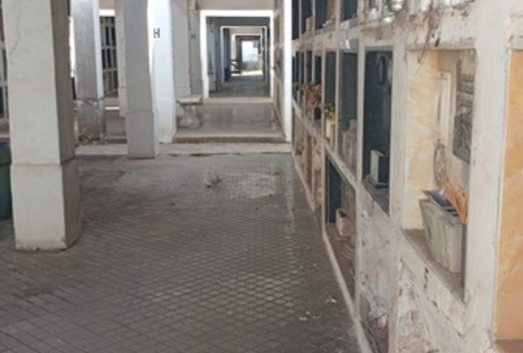 Imagen de Reclamo de vecinos por el estado deplorable del Cementerio local
