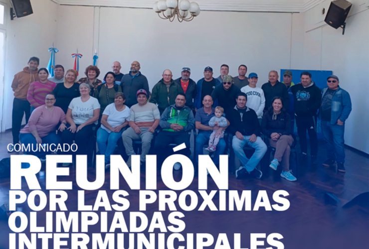 Imagen de Olimpiadas Intermunicipales: Se realizó una reunión y se comienza a definir qué localidad podría ser sede