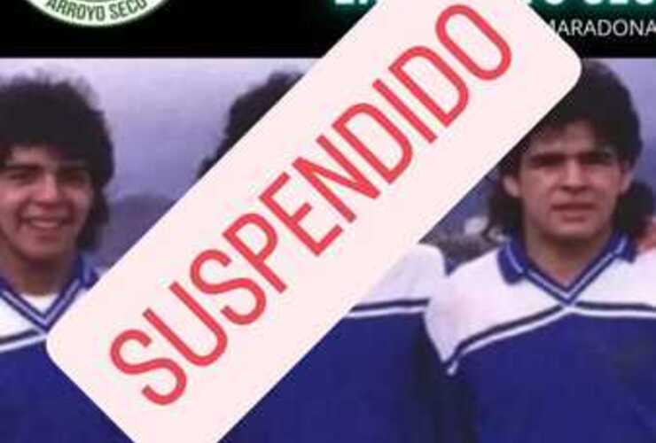 Imagen de Se suspendi&oacute; la 'Copa Maradona', organizada por Los Amigos de la Estaci&oacute;n