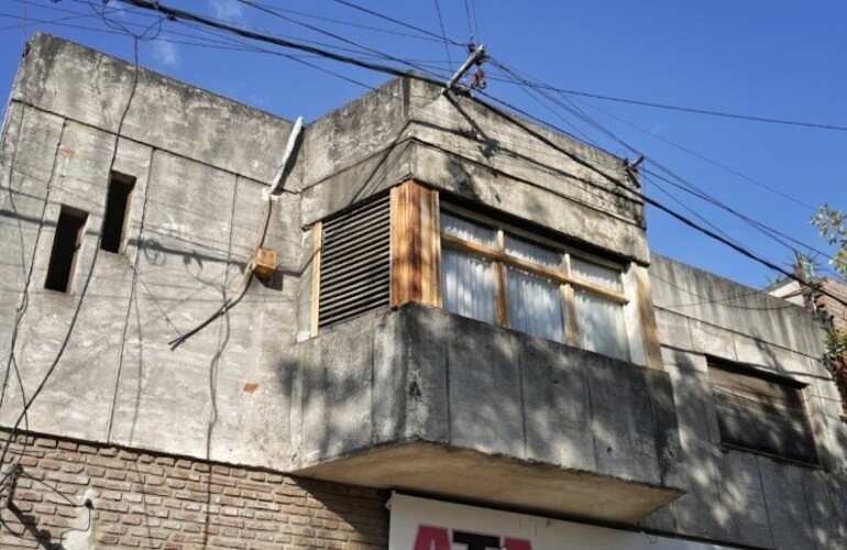 La vivienda en la que fue encontrado su morador sin vida. (Alan Monzón)