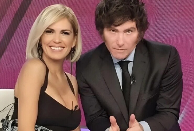 Hubo un tiempo de idilio entre Milei y Canosa. (NA)
