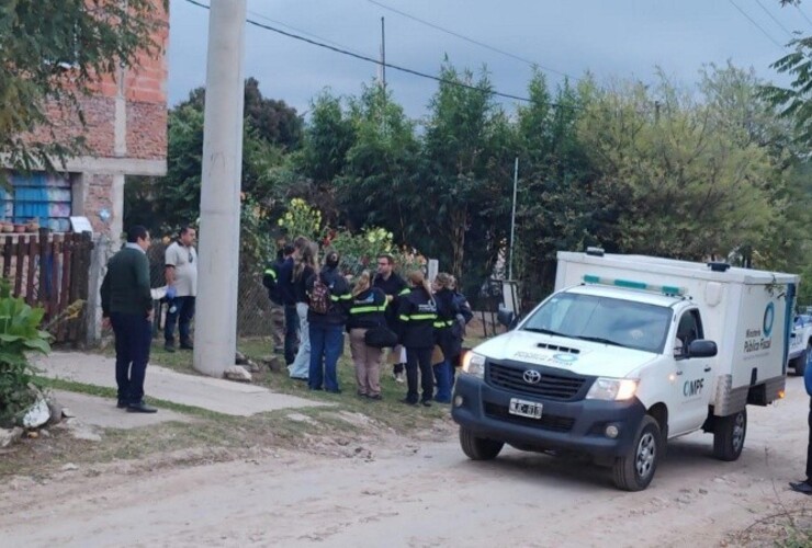 La vivienda de Los Talas al 1300, escenario del femicidio. (MPF Córdoba)