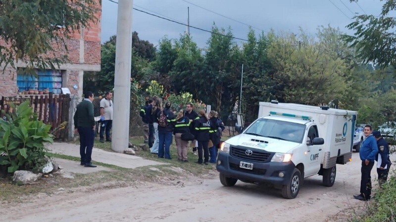 La vivienda de Los Talas al 1300, escenario del femicidio. (MPF C&oacute;rdoba)