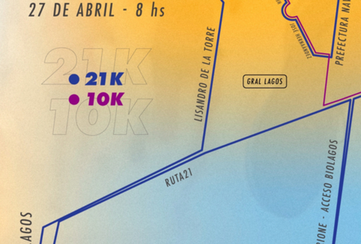 Imagen de Se conoció el circuito de la 'Maratón del Río’ de General Lagos y Pueblo Esther