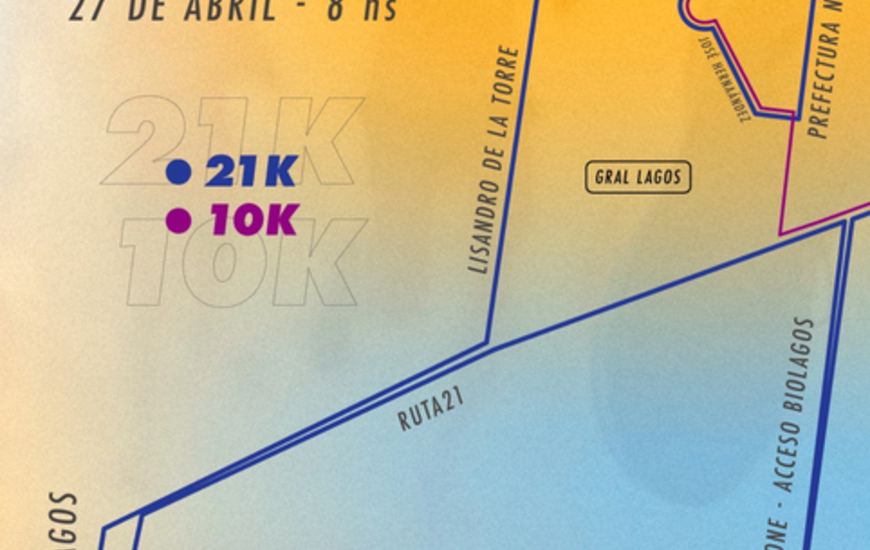 Imagen de Se conoci&oacute; el circuito de la 'Marat&oacute;n del R&iacute;o� de General Lagos y Pueblo Esther