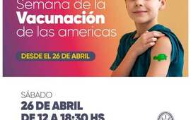 Imagen de Postas de Salud por la semana de la Vacunaci&oacute;n de las Am&eacute;ricas