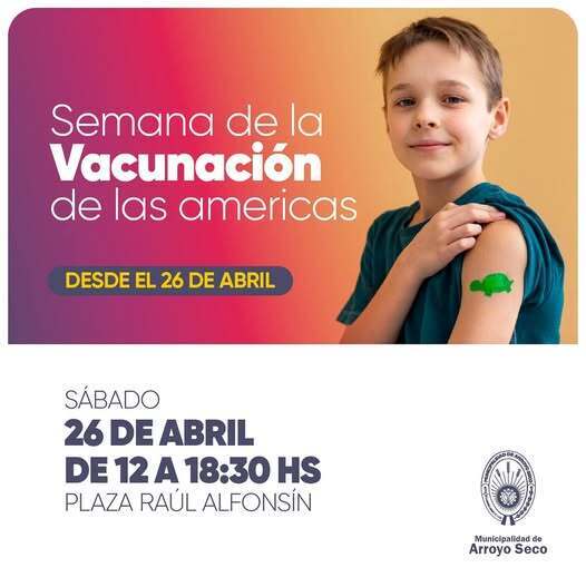 Imagen de Postas de Salud por la semana de la Vacunación de las Américas