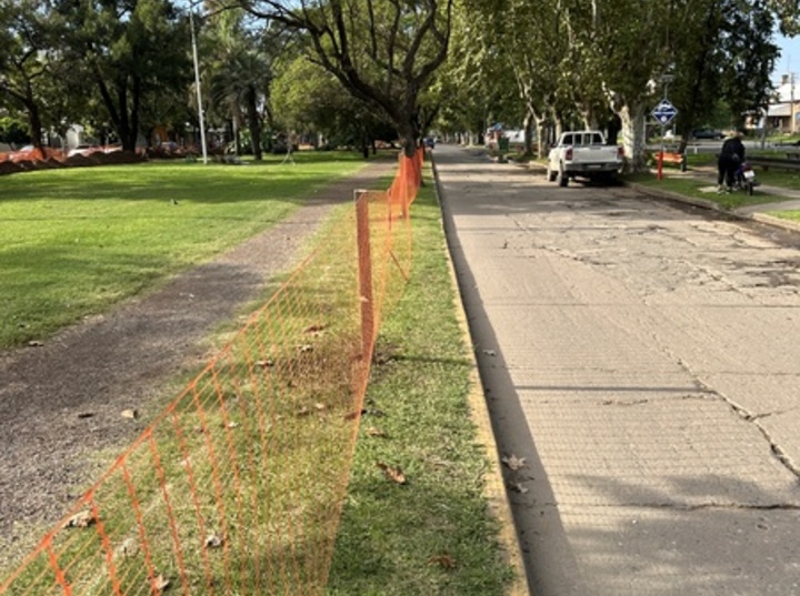 Imagen de Reclamo de vecinos por no poder realizar ejercicios deportivos en el Bv. Mansueto Maiorano