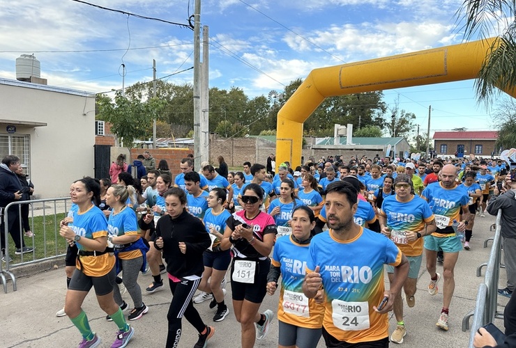 Imagen de Exitosa Maratón del Río de General Lagos y Pueblo Esther