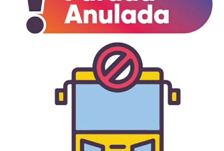 Imagen de Parada de colectivo anulada en Belgrano y 9 de Julio